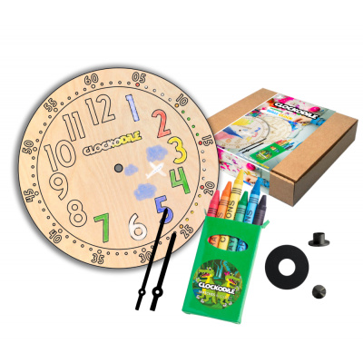 CLOCKODILE Set k výrobě nástěnných hodin CLOCKODILE CREATIVE Original CCT0020 POSLEDNÍ KS STAŇKOV (perfektní zábavní dárek pro děti)