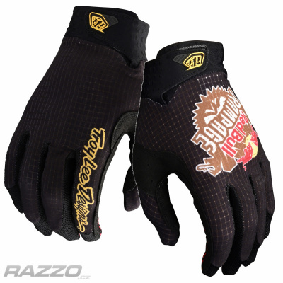 Rukavice TroyLeeDesigns AIR Glove RedBull Rampage Logo Black 8 - S