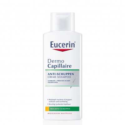 Eucerin Dermocapillaire šampón proti suchým lupům 250 ml