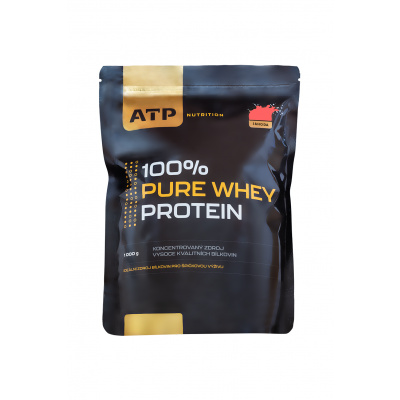 ATP Nutrition 100% Pure Whey Protein 1000 g jahoda ATP 2 000 - 2 999 g (ml)