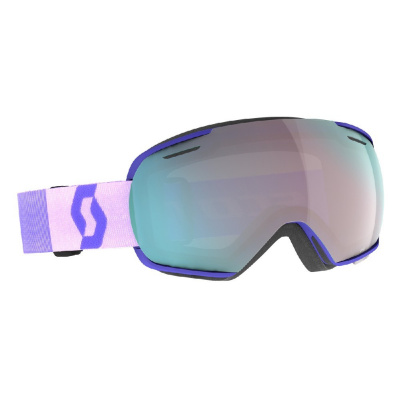 Scott LINX Lavender purple / enhancer aqua chrome lyžařské brýle fialová/světle fialová UNI