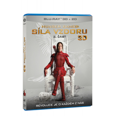 Hunger Games: Síla vzdoru 2. část 2Blu-ray 3D+2D - Francis Lawrence - 13x17 cm, Sleva 60%