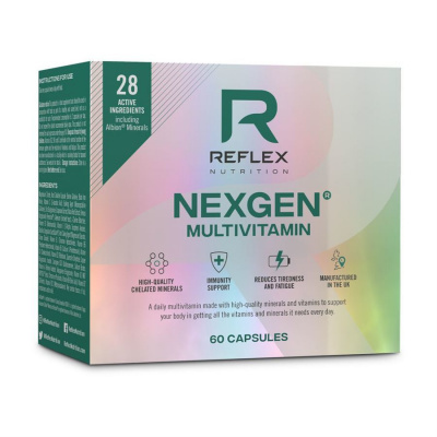 Reflex Nutrition Nexgen Sports Multivitamin 60 kapslí Balení: 1 + 1 (2 x 60 kapslí)