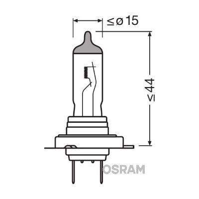 Osram Night Breaker Laser H7 PX26d 12V 55W OSRAM 64210NL-HCB