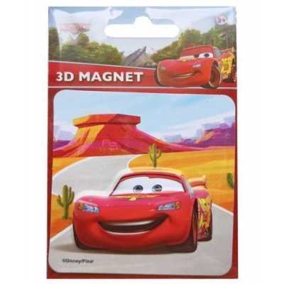 RAPPA Magnetky 3D Disney Cars Auta 9x13 cm