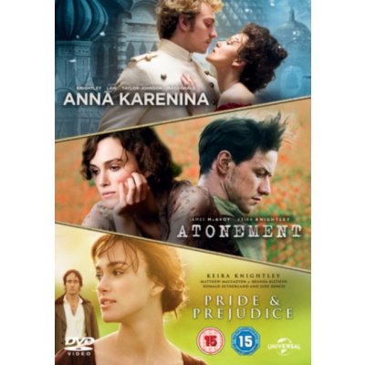 Joe Wright - Anna Karenina / Atonement / Pride and Prejudice DVD