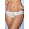 Dámská tanga 1396 white - AVA - XL - bílá