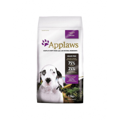 APPLAWS Dog Puppy Large Breed Chicken 7,5 kg