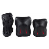 SFR Essentials Triple Pad Set - Black - Small