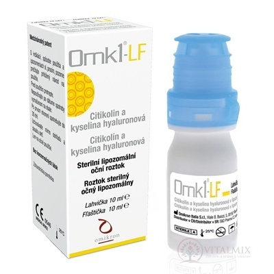 Omk1-LF sterilní lipozomální oční roztok 10 ml