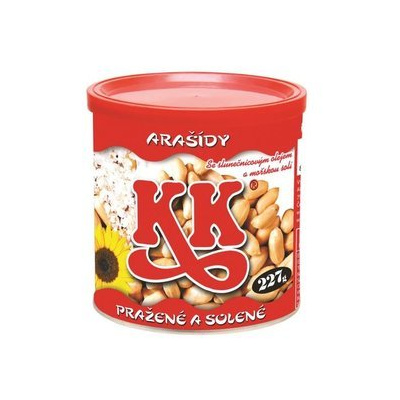 K&K Pražené arašídy solené 227 g