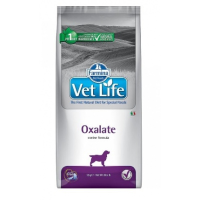 Farmina Pet Foods Vet Life Natural Canine Dry Oxalate Velikost balení kg: 2 kg