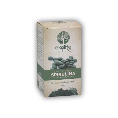 Ekolife Natura Algae Spirulina Organic 240 tablet Bio řasa