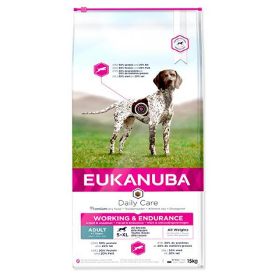 Eukanuba Daily Care Adult Working & Endurance 15 kg