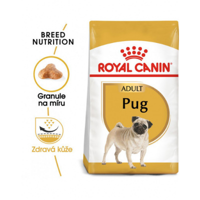 ROYAL CANIN Pug Adult 1,5 kg granule pro dospělého mopse