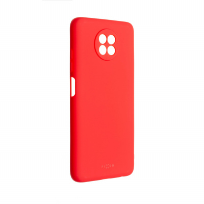 Zadní pogumovaný kryt FIXED Story pro Xiaomi Redmi Note 9T, červený FIXST-676-RD