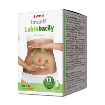 Laktobacily Swiss Imunit tob.30+6 ZDARMA