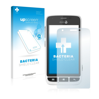 upscreen čirá Antibakteriální ochranná fólie pro Doro Liberto 820 Mini (upscreen čirá Antibakteriální ochranná fólie pro Doro Liberto 820 Mini)