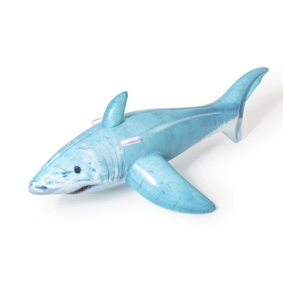 Bestway Nafukovací žralok do vody s madly, 178 x 98 x 53 cm