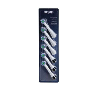Sada 6 ks náhradních zubních kartáčků - DOMO DO9233TB-REPL - DIY stavebnice