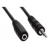 PremiumCord Audio kabel - Stereo Jack 3,5 mm (M/F), prodlužovací - 3m (kjackmf3)