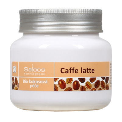 Bio kokosový olej Kokos – Caffe Latte 250 ml (Saloos Bio kokosové oleje)