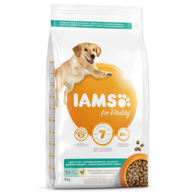 Krmivo IAMS Dog Adult Weight Control Chicken 3kg -KS