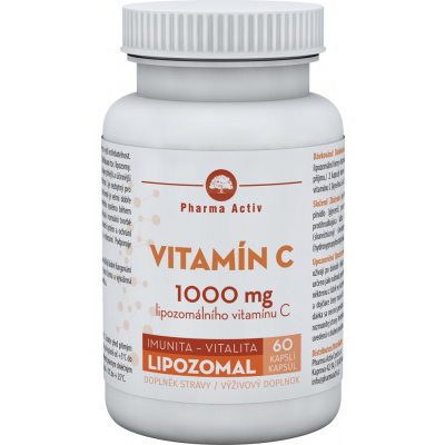 Pharma Activ LIPOZOMAL vitamin C 1000mg 60 kapslí