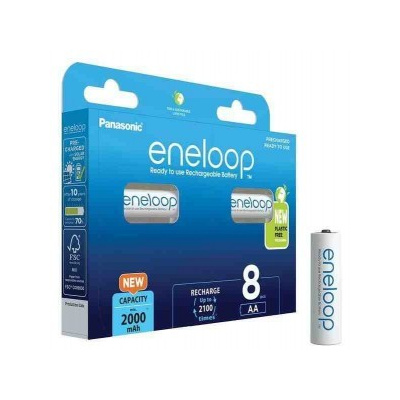 NN Baterie Panasonic eneloop AA 2000mAh NiMH 3MCCE/8BE 104277