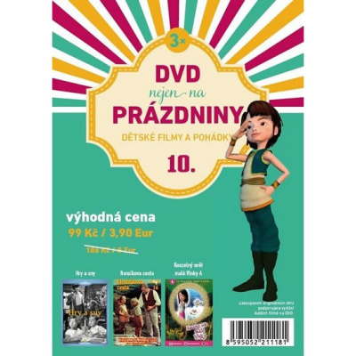 DVD nejen na prázdniny 10 (Hry a sny, Honzíkova cesta, Kouzelný svět malé Vlnky 6): 3DVD
