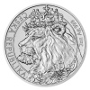 Česká mincovna Stříbrná dvouuncová investiční mince Český lev 2021 stand 62,2 g