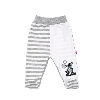 Kojenecké bavlněné polodupačky New Baby Zebra exclusive - velikost 74 (6-9m)