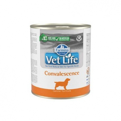 Vet Life Natural DOG konz. Convalescence 300g Vet Life Natural (Farmina Pet Foods)