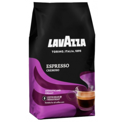 Espresso Cremoso zrnková káva 1 kg Lavazza