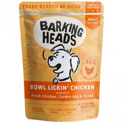 Barking Heads Bowl Lickin’ Chicken 300g