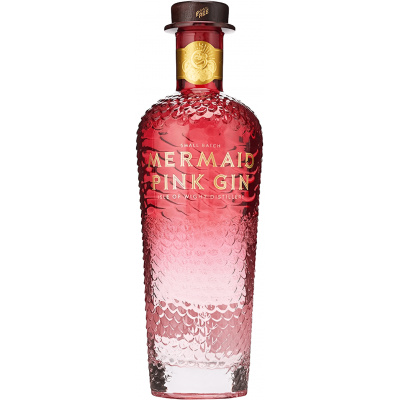 Mermaid Pink Gin 38% 0,7l (holá láhev)