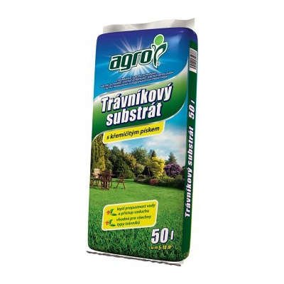 Substrát trávníkový 50l AGRO