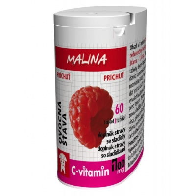 Rapeto C-Vitamin 100 mg malina se sukralózou 60 tablet