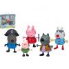 TM Toys Prasátko Peppa/Peppa Pig plast set 5 figurek v maškarních šatech v krabičce 16x15x4,5cm