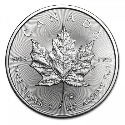 Royal Canadian Mint Stříbrná mince Canadian Maple Leaf 1 oz (2017)