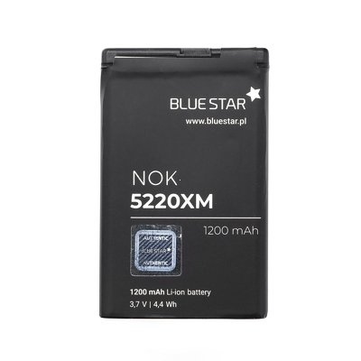 baterie Bluestar Nokia 3720c, 5220 XM, 6303c, 6303c Illuvial, 6730c, C3-01 Touch and Type, C5, C6-01, 5630