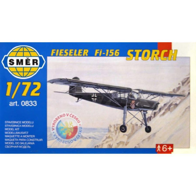 Směr Model letadla Fieseler Fi-156 Storch 1:72 (Směr 0833)