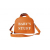 Ghetto Baby Přebalovací tašky s nápisem barva: karamel