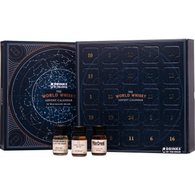 World Whisky Advent Calendar 24 x 0,03l 43,1% 0,72l (dárkové balení kazeta)