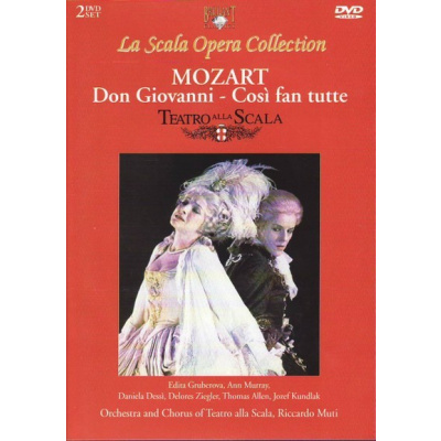 MOZART,W.A.: Don Giovanni; Cosi fan tutte. La Scala (2DVD) (KOMPLETNÍ OPERY)