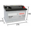 Bosch S3 12V 70Ah 640A 0 092 S30 080