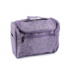 Kosmetická taška / závěsný organizér 18x24 cm 1 fialová lila