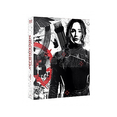 FAC #8 HUNGER GAMES: Síla vzdoru - 1. část FULLSLIP + LENTIKULÁRNÍ MAGNET Steelbook™ Limitovaná sběratelská edice - číslovaná + DÁREK fólie na SteelBook™ Blu-ray