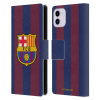 Pouzdro na mobil Apple Iphone 11 - HEAD CASE - FC Barcelona - Dres domácí 23/24 (Otevírací obal, kryt na mobil Apple Iphone 11 - Fotbalový klub FC BARCELONA domácí dres pruhy 2023/2024)