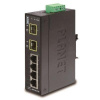Switch PLANET ISW-621TF Switch, 4x 10/100Base-TX+ 2x 100FX SFP, DIN, IP30, -40 až 75 st.C ISW-621TF